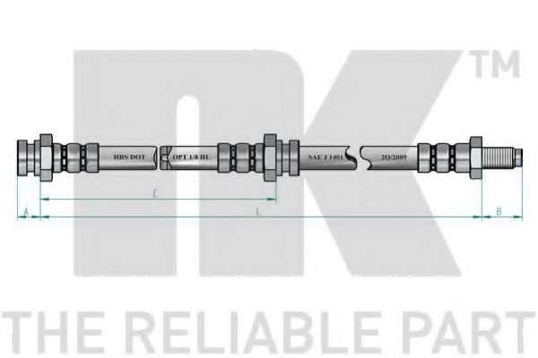 NK 855214 Brake Hose